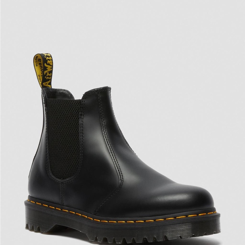 Dr. Martens Black Leather Ankle Boots